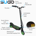 Scooter eléctrico de doble freno plegable 120w